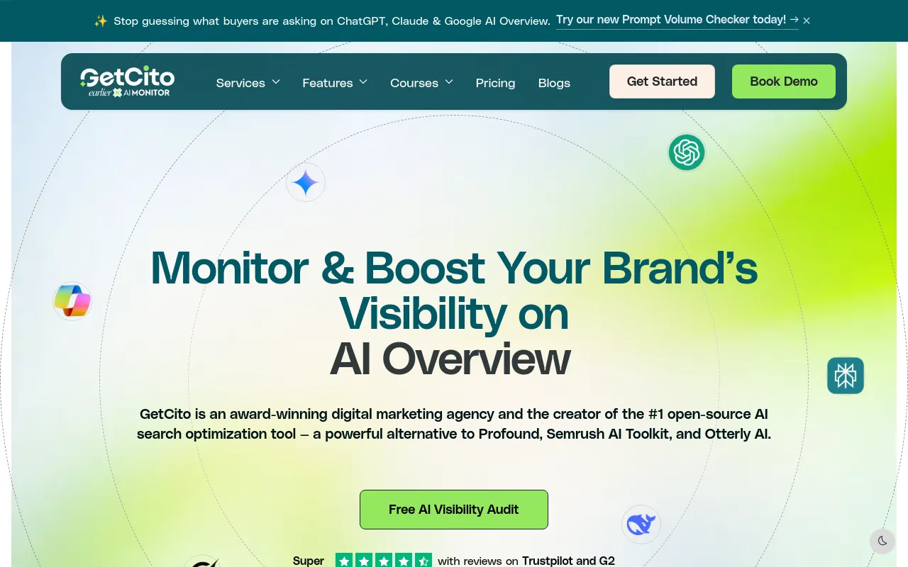 Screenshot of GetCito