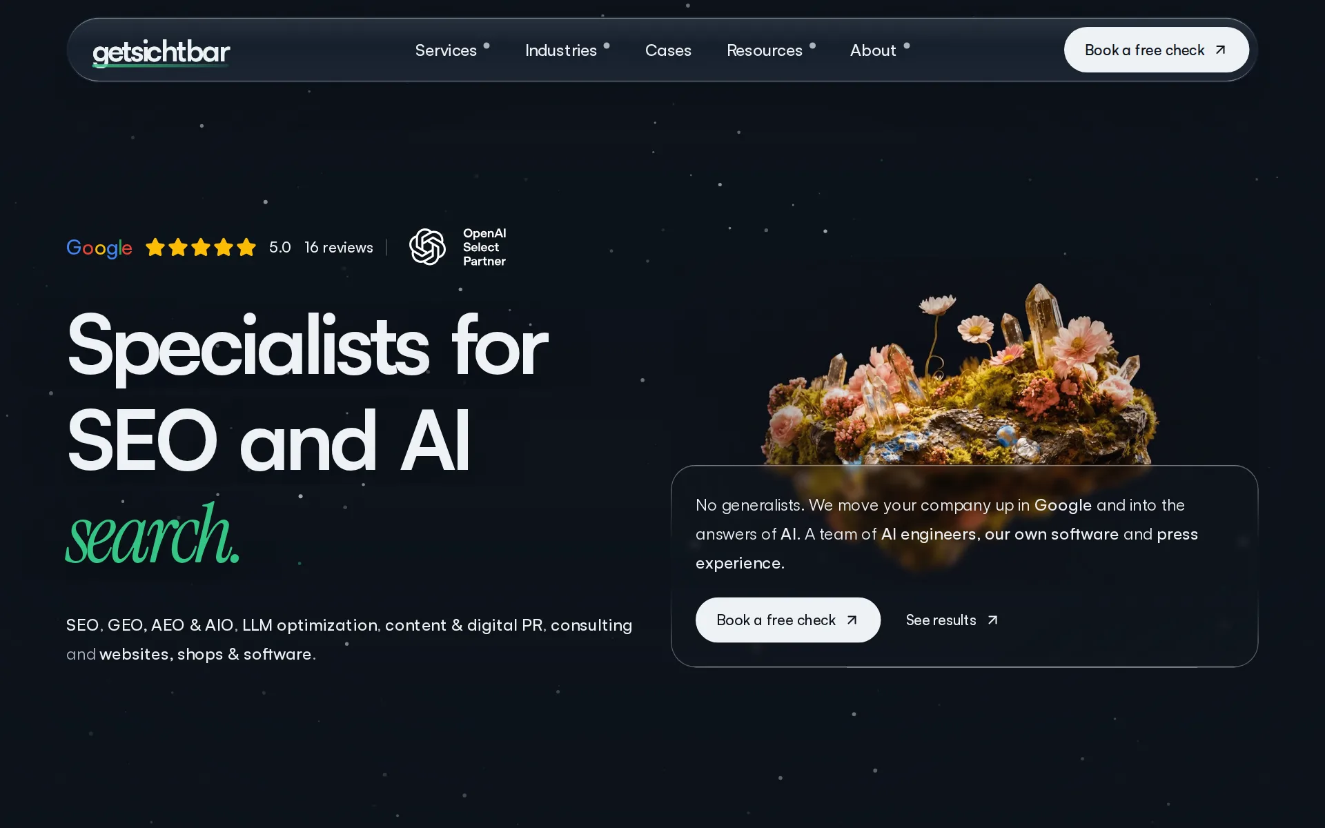 Screenshot of getSichtbar