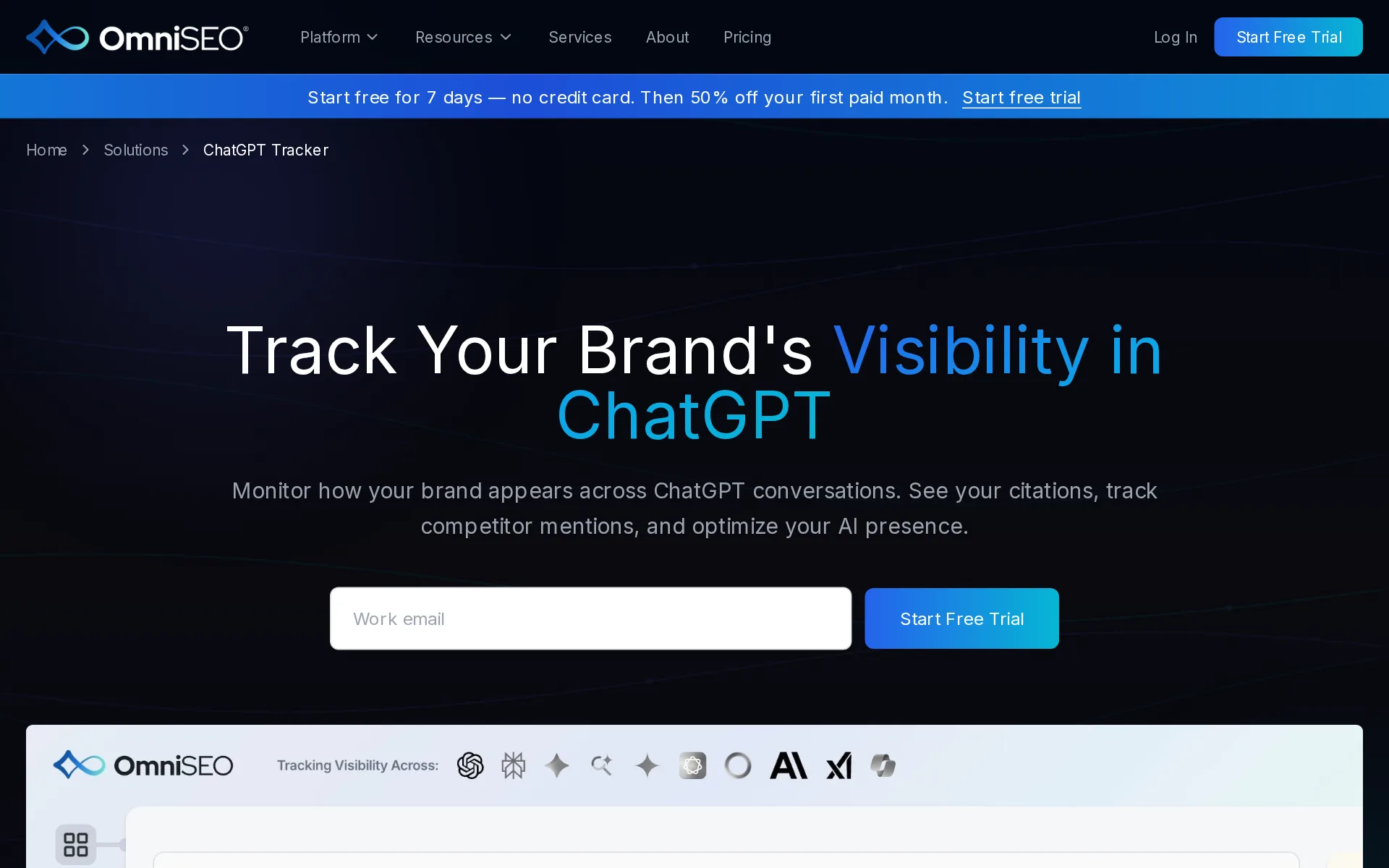 Screenshot of OmniSEO